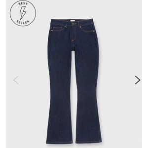 Ann Mashburn Flare Cropped 5 Pocket Jeans size 30